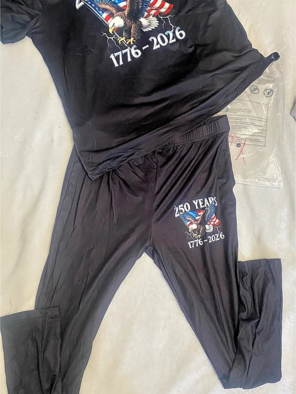 250 Years 1776-2026 Set Black XL NWT